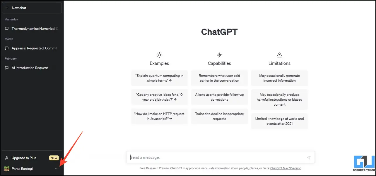 ChatGPT 내역 또는 계정 삭제하기