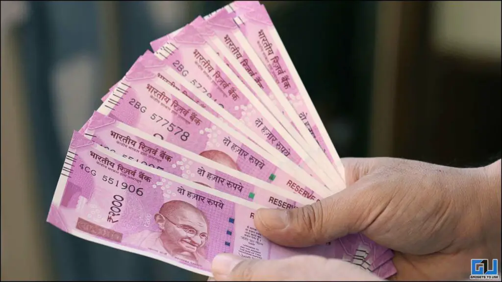 ₹2000권 지폐