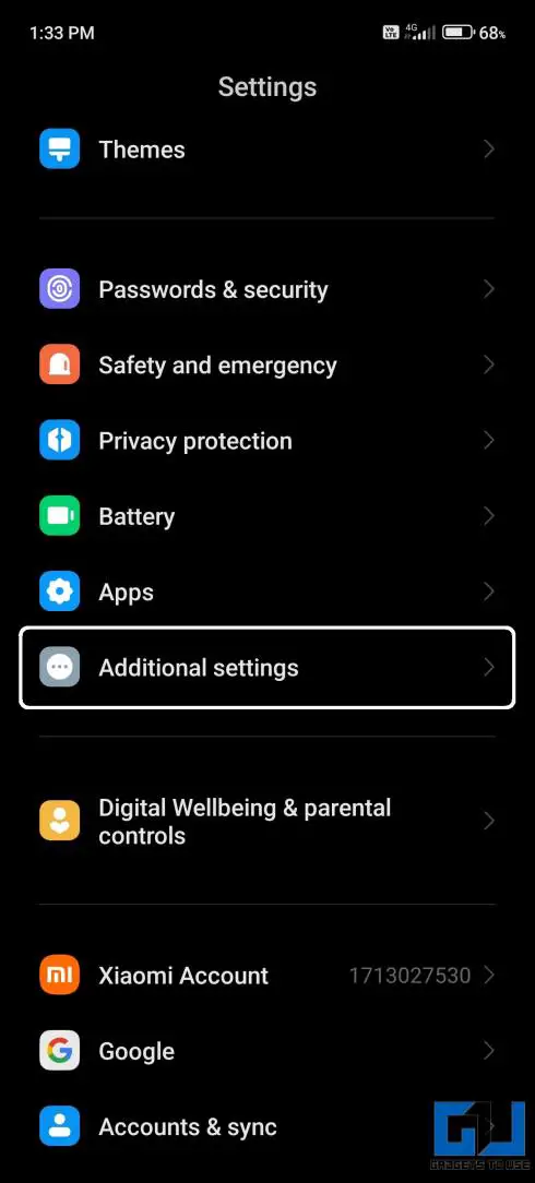 Xiaomi의 Android 유지 관리 모드