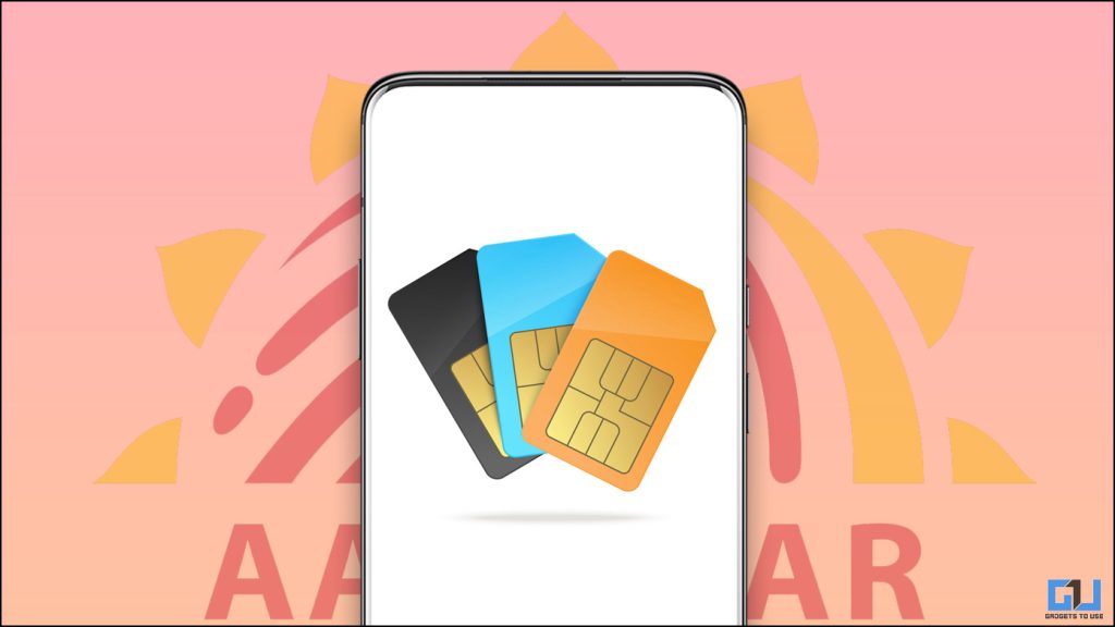 아드하르 카드에 연결된 모든 휴대폰 번호 찾기