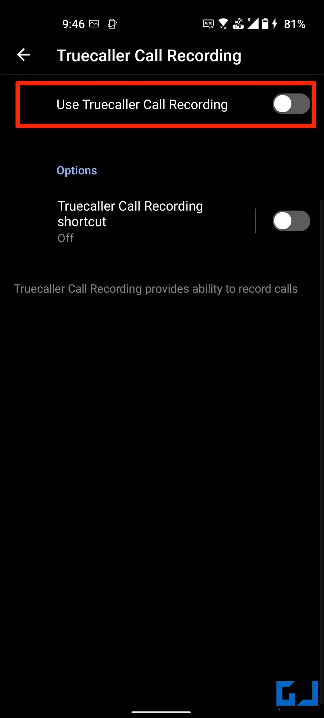 트루콜러를 사용하여 경고 없이 통화 녹음하기