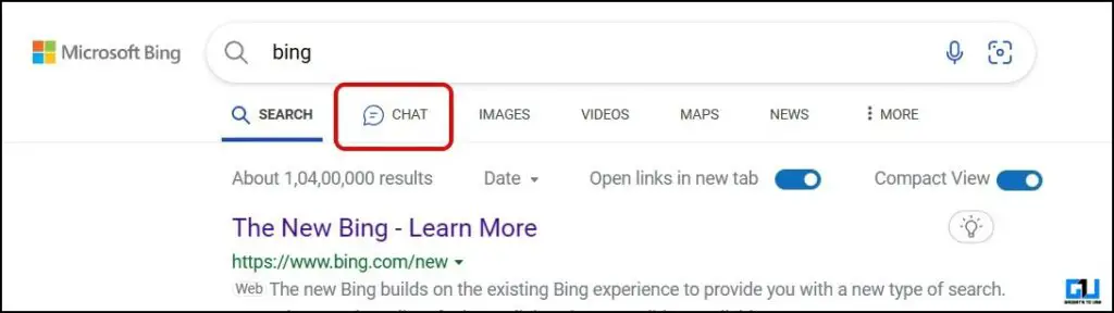 Bing AI 채팅 기록 삭제