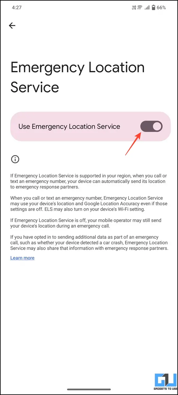Android에서 응급 의료 및 연락처 정보 추가하기