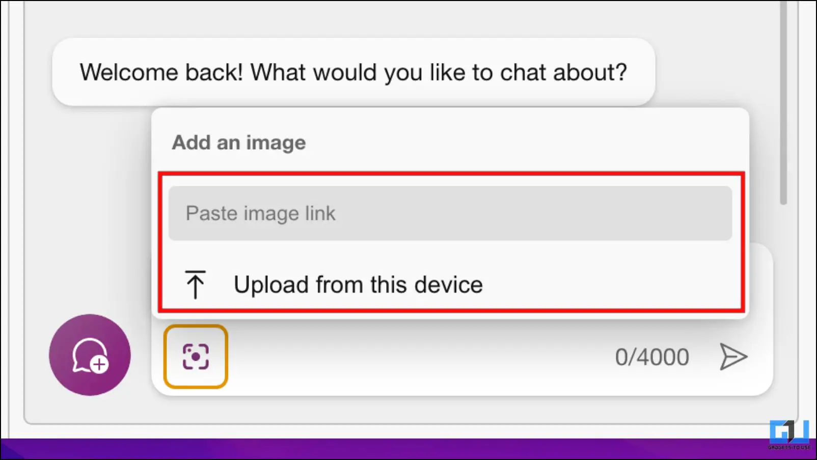 Microsoft Edge의 PC에서 Bing Chat AI 시각적 검색
