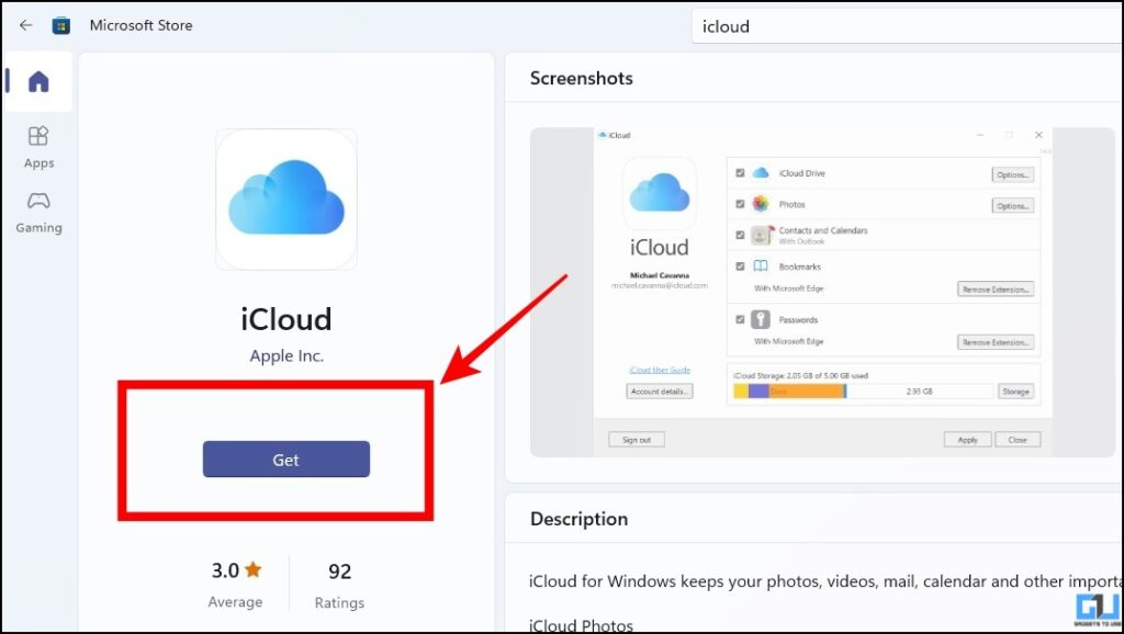 Windows에서 iCloud 사진 사용