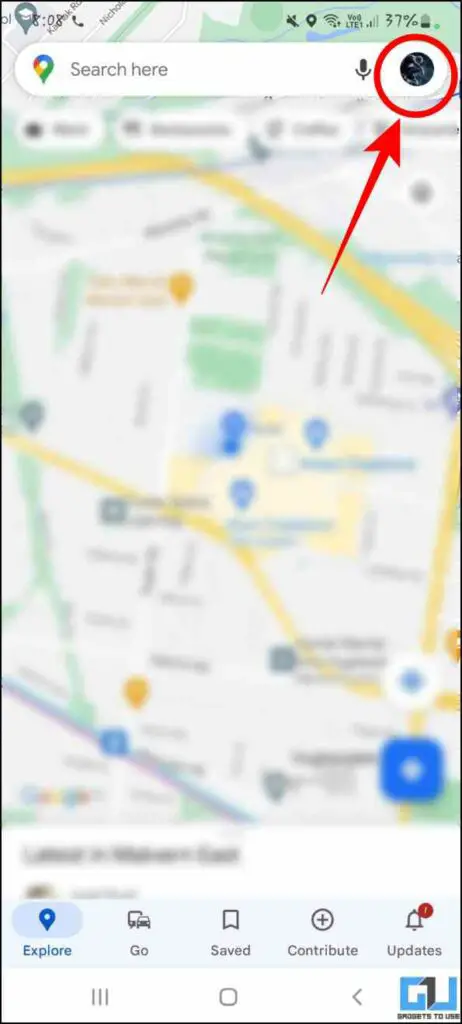 Google 지도에서 실시간 위치 공유