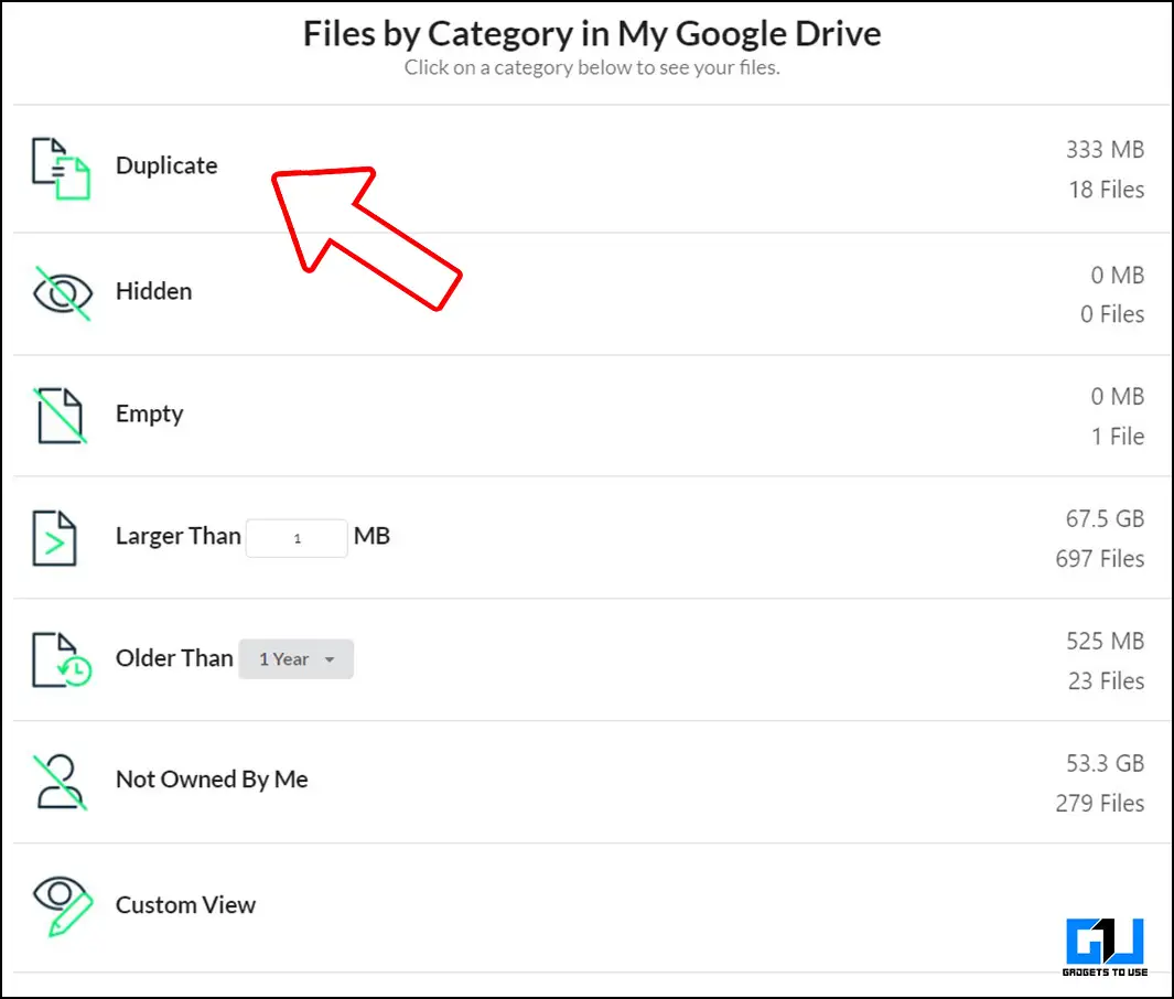 Google 드라이브에서 중복 파일 삭제