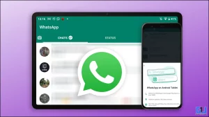 Read more about the article Android 태블릿에서 WhatsApp 앱을 구성하고 설정하는 방법