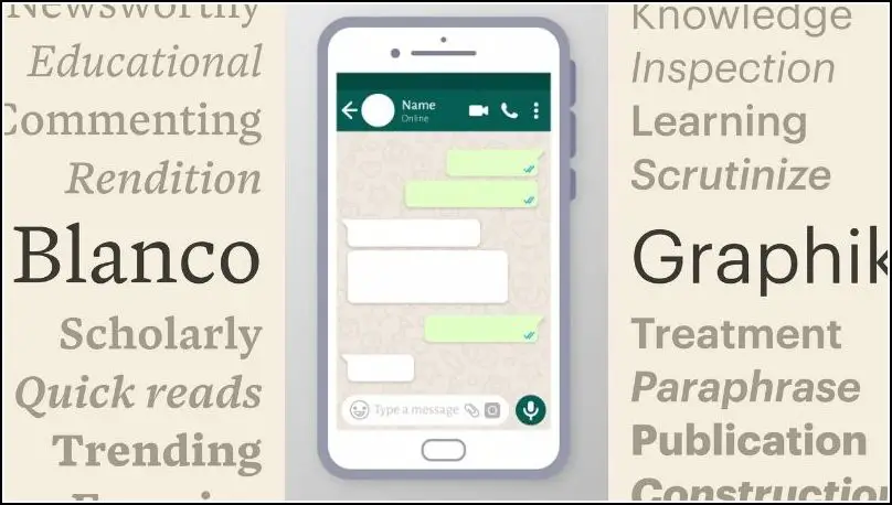 You are currently viewing 모바일과 PC의 WhatsApp 채팅에서 다채롭고 세련된 글꼴을 사용하는 7가지 방법