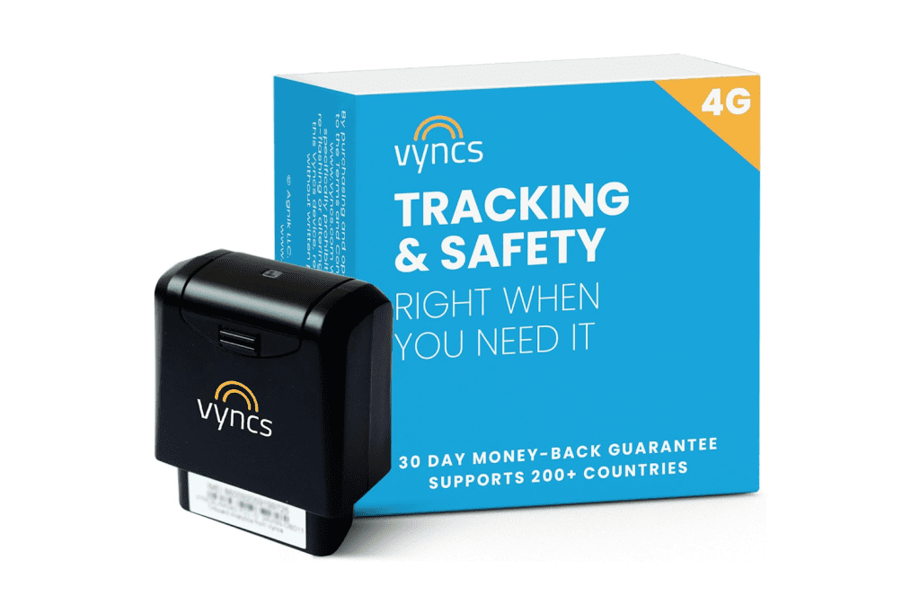 Vyncs 최고의 자동차 용 휴대용 GPS 추적기