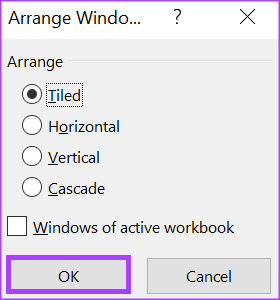 Excel 워크시트 탭이 누락되거나 표시되지 않는 문제 수정 6