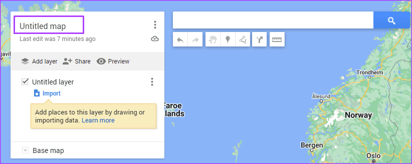Google 드라이브 4에서 지도를 만들고 관리하는 방법