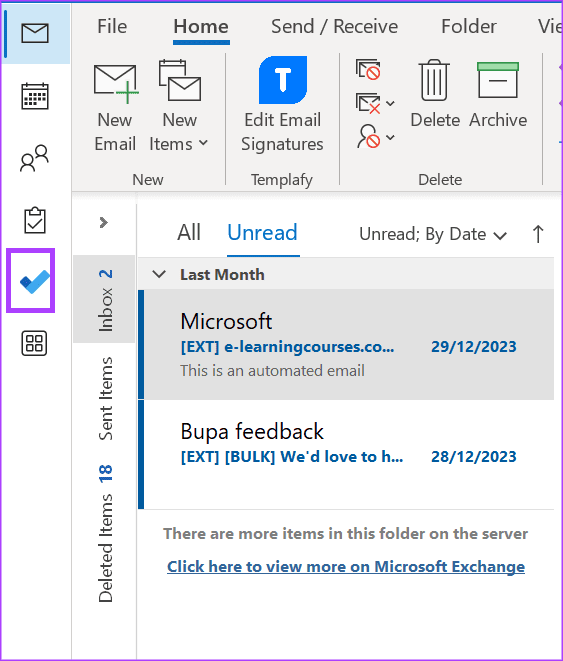 Microsoft Outlook에서 작업을 만드는 방법 11