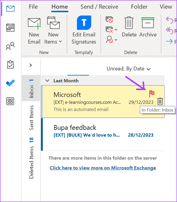 Microsoft Outlook 2에서 작업을 만드는 방법