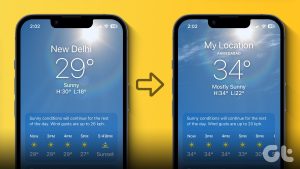 Read more about the article iPhone, iPad 또는 Apple Watch에서 날씨 위치를 변경하는 방법