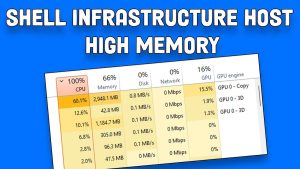 Read more about the article 수정: 셸 인프라 호스트의 높은 CPU 및 메모리 사용량