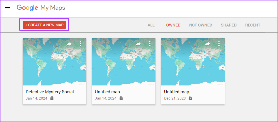 Google 드라이브 14에서 지도를 만들고 관리하는 방법
