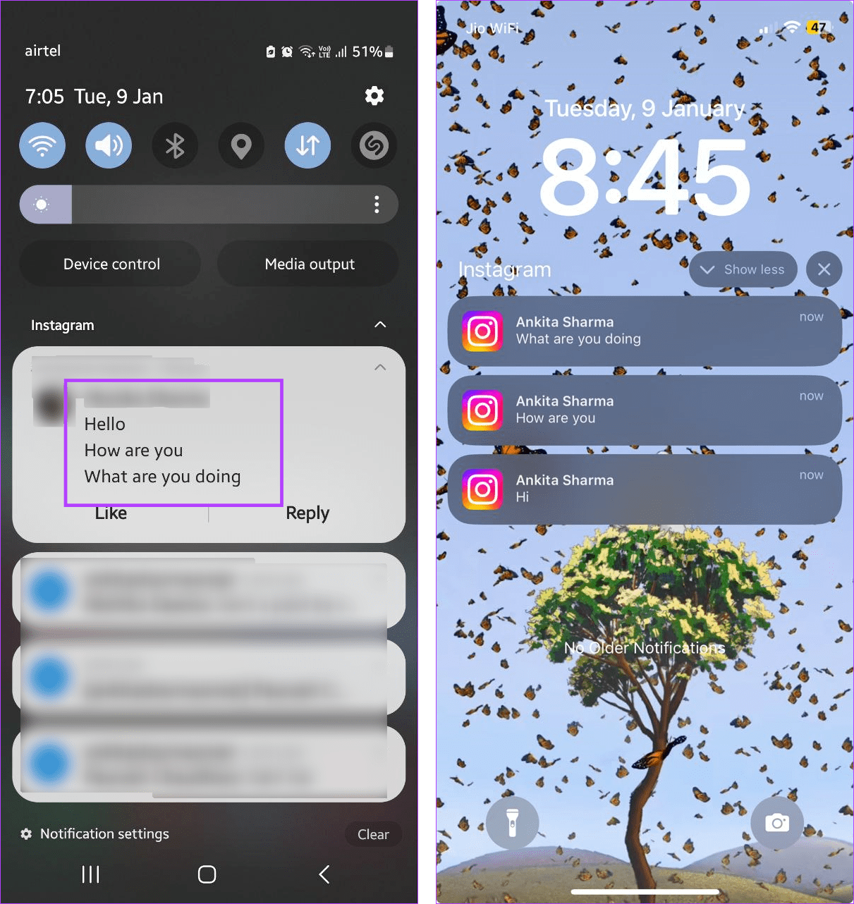 들키지 않고 인스타그램 메시지를 보는 방법 - VPN Cboard