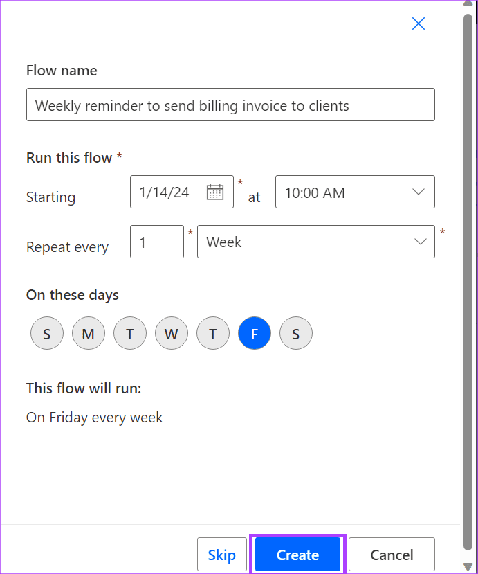Outlook 8에서 반복 이메일을 보내는 방법