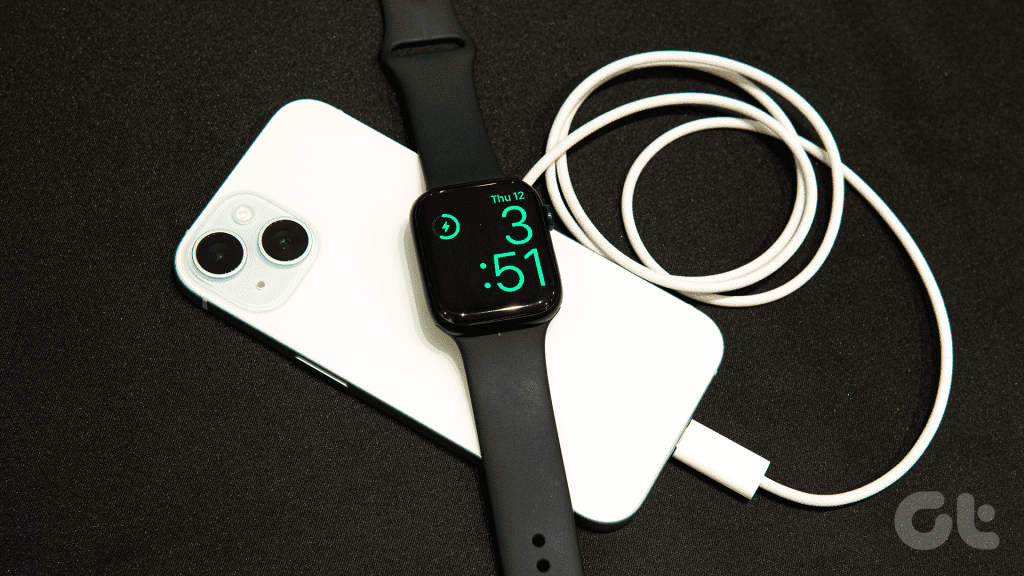 배터리 수명 및 충전 Apple Watch 시리즈 9 리뷰