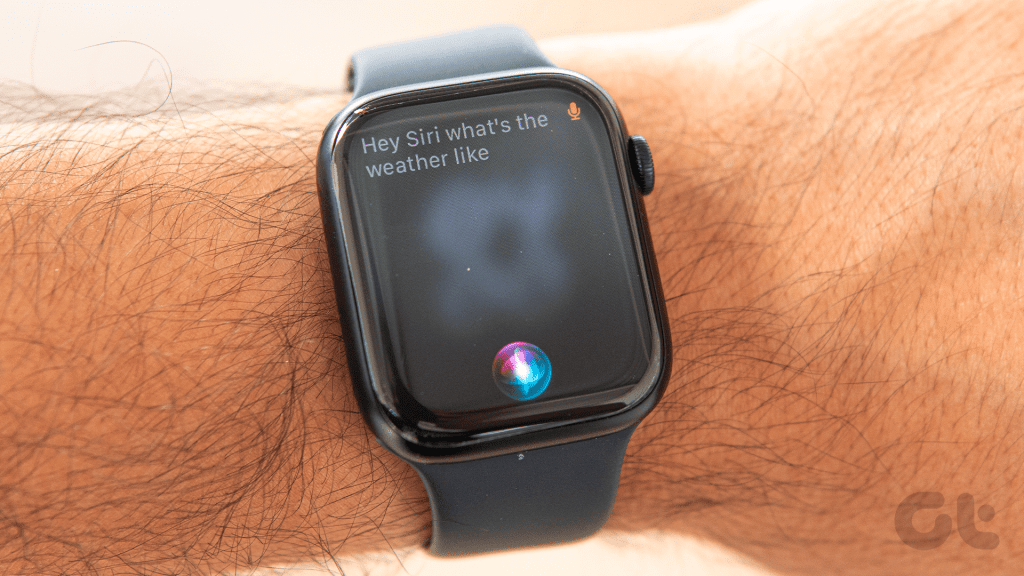 기기 내 Siri Apple Watch 시리즈 9 리뷰