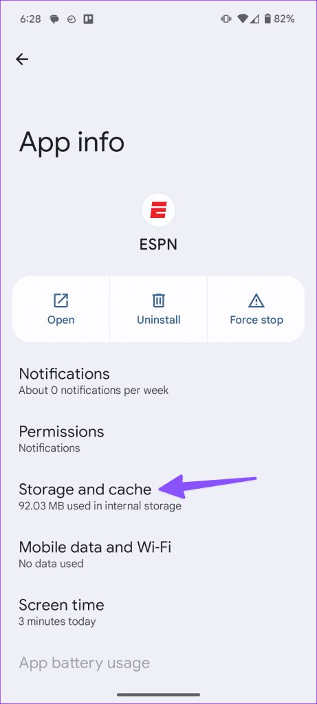 ESPN 앱이 작동하지 않음 1