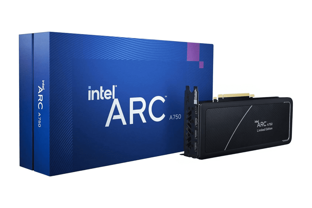 Intel Arc A750 최고의 예산 그래픽 카드