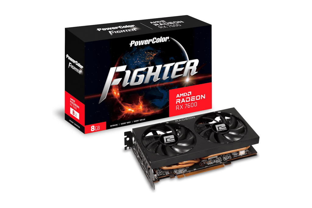 PowerColor Fighter AMD Radeon RX 7600 최고의 예산 그래픽 카드