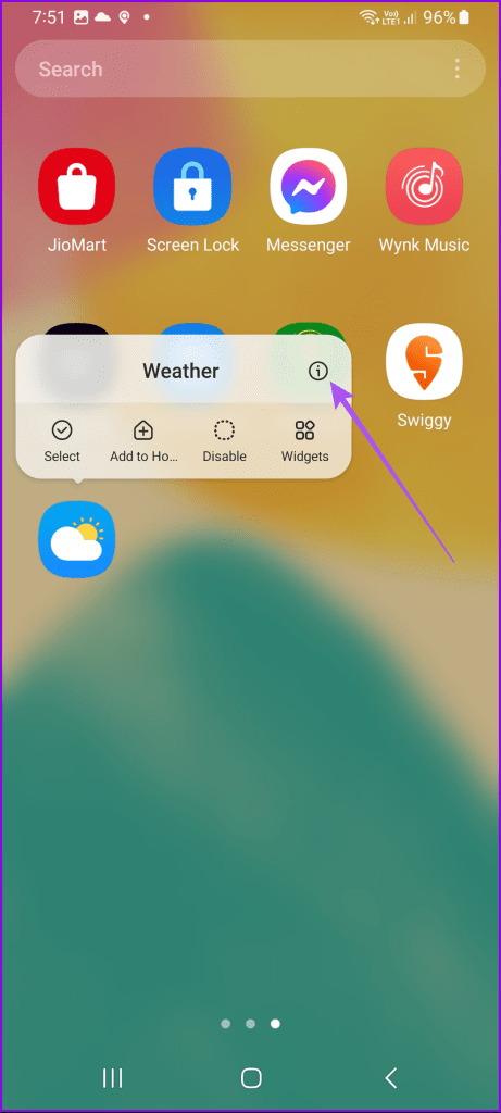 앱 정보 날씨 삼성