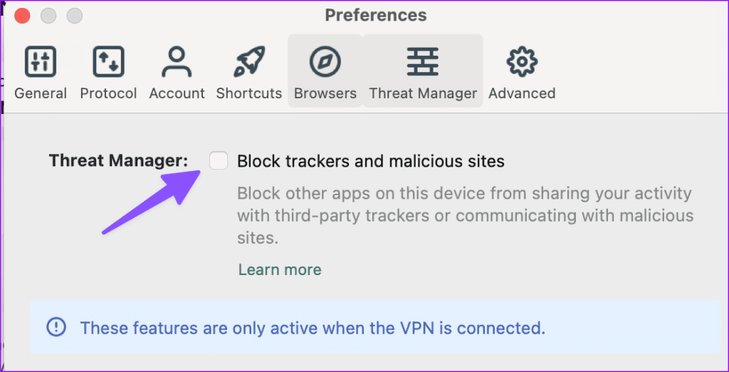 VPN이 학교 Wi-Fi 3에서 작동하지 않음