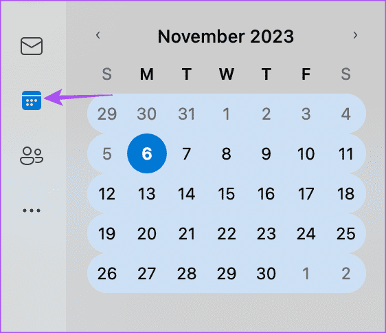 캘린더 Outlook 앱 Mac 1