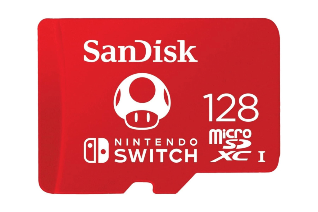 Nintendo-Switch용으로 라이센스를 받은 Nintendo Switch용 최고의 microSD 카드 Sandisk