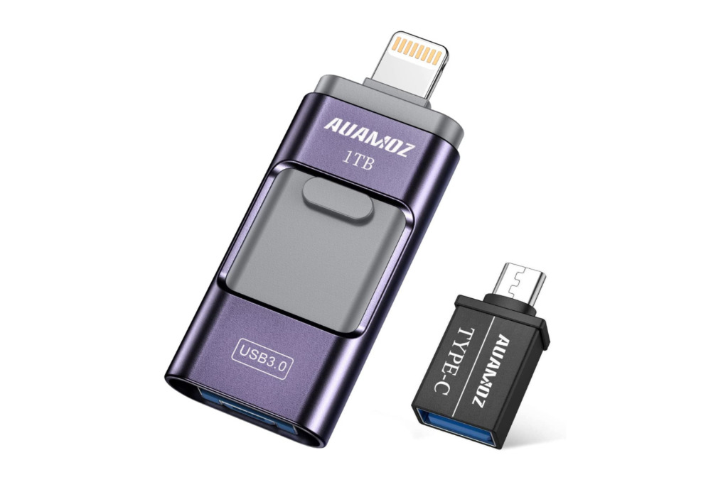 iPhone용 AUAMOZ USB 플래시 드라이브