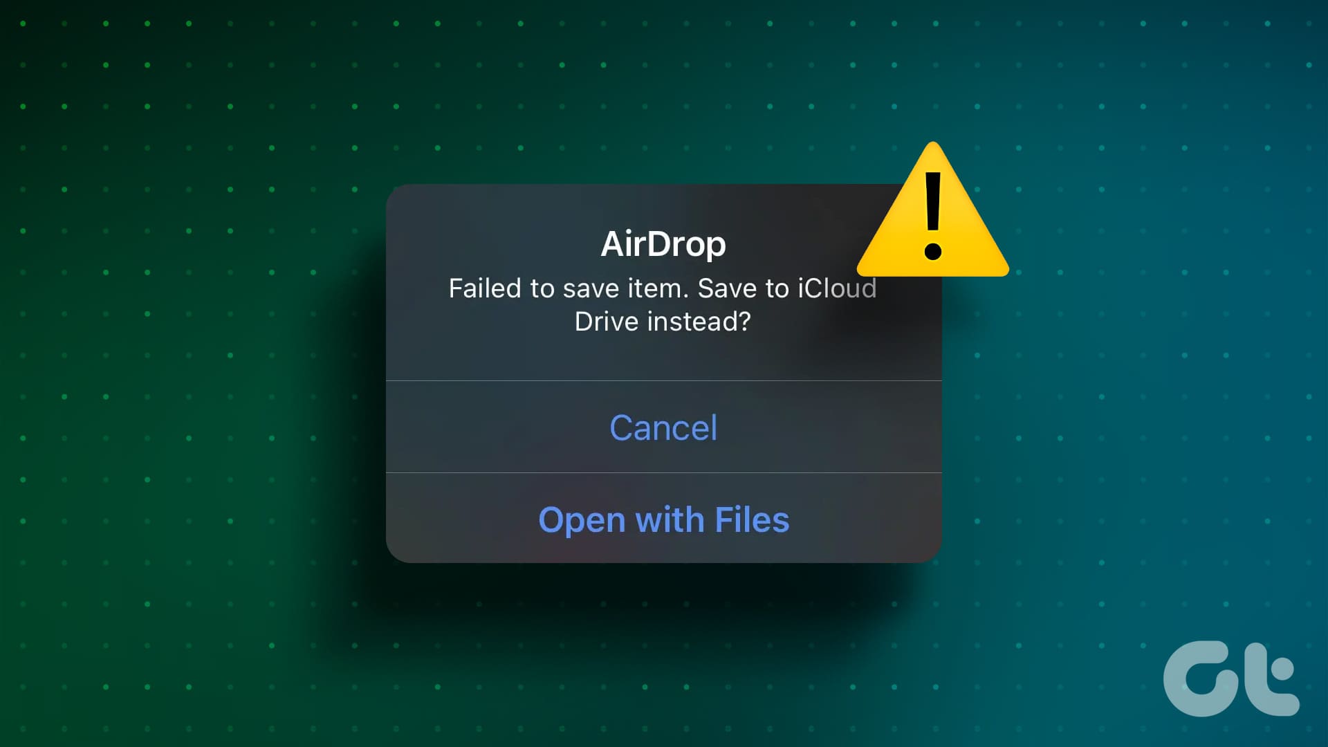 You are currently viewing AirDrop이 iPhone에서 항목 오류를 저장하지 못하는 문제를 해결하는 10가지 방법