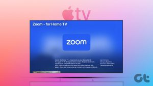 Read more about the article Apple TV 4K에서 Zoom 앱을 사용하는 방법