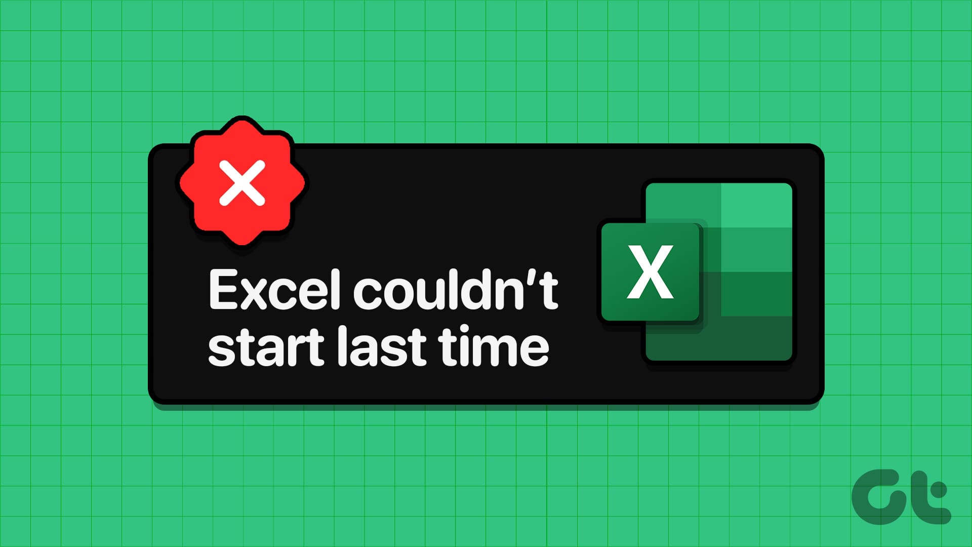 You are currently viewing Windows에서 마지막으로 Excel을 시작할 수 없는 오류에 대한 상위 6가지 수정 사항