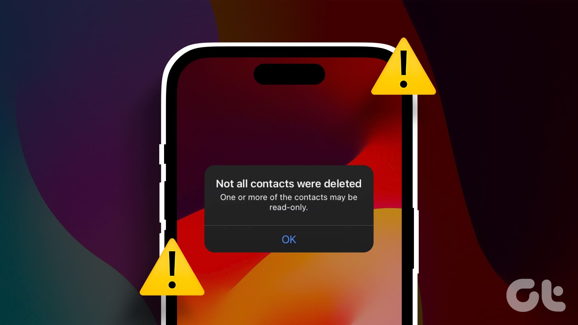 You are currently viewing iPhone의 ‘모든 연락처가 삭제되지 않았습니다’ 오류에 대한 상위 6가지 수정 방법