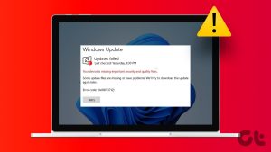 Read more about the article Windows에서 “장치에 중요한 보안 및 품질 수정 사항이 누락되었습니다”에 대한 8가지 수정 사항