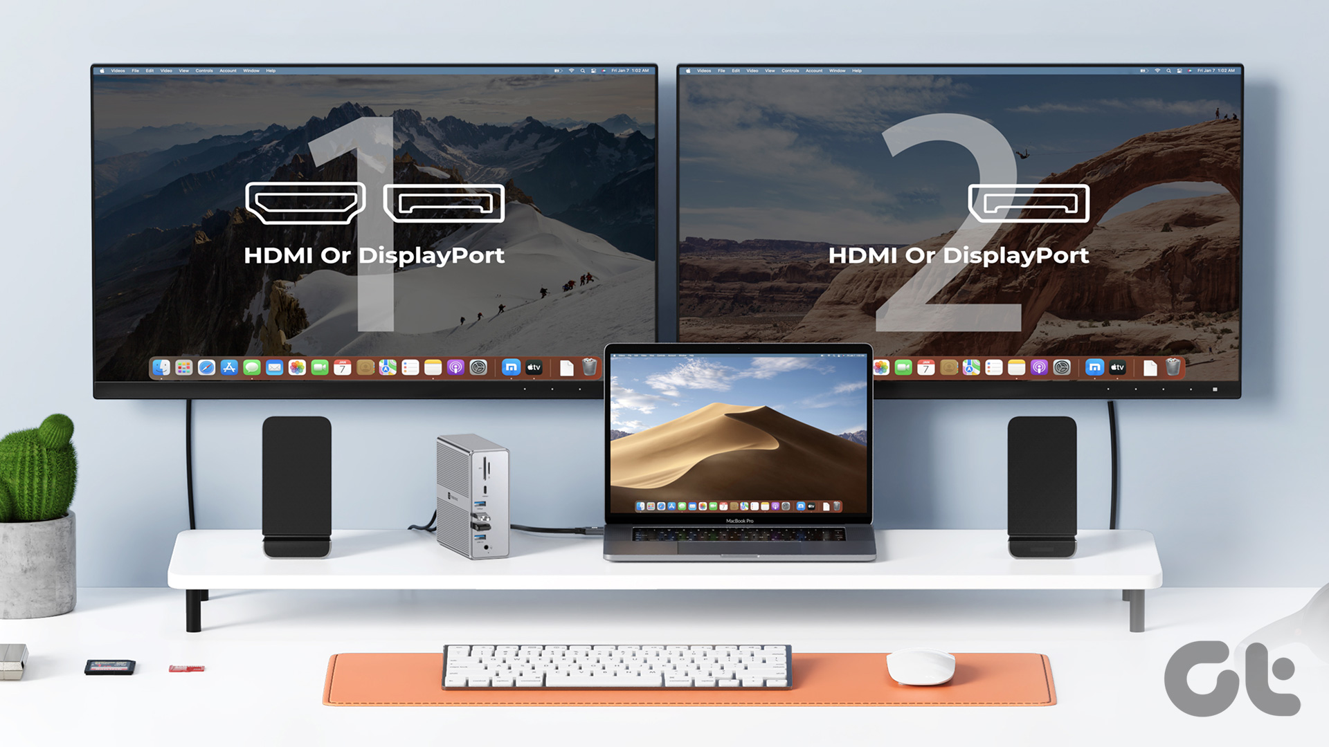 You are currently viewing 여러 모니터를 M1 Mac에 연결하는 최고의 DisplayLink 도크 6가지