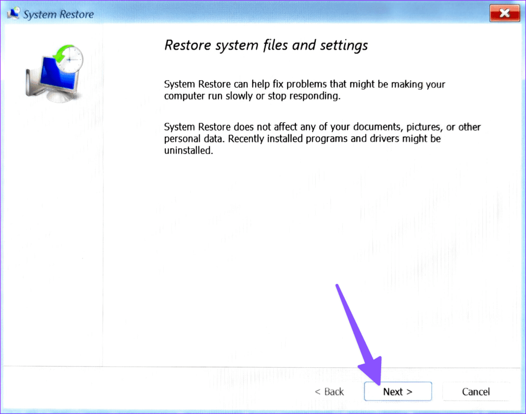 Windows 4에서 PC 루프 진단을 중단하세요.