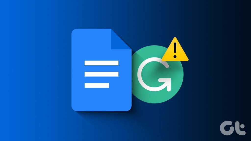 Google Docs에서 문법이 작동하지 않는 문제에 대한 주요 수정 사항