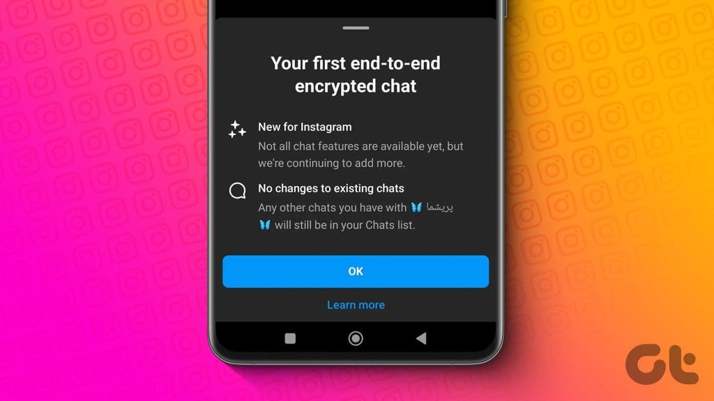 How_to_Enable_End to End_Encryption_for_Instagram_Chat