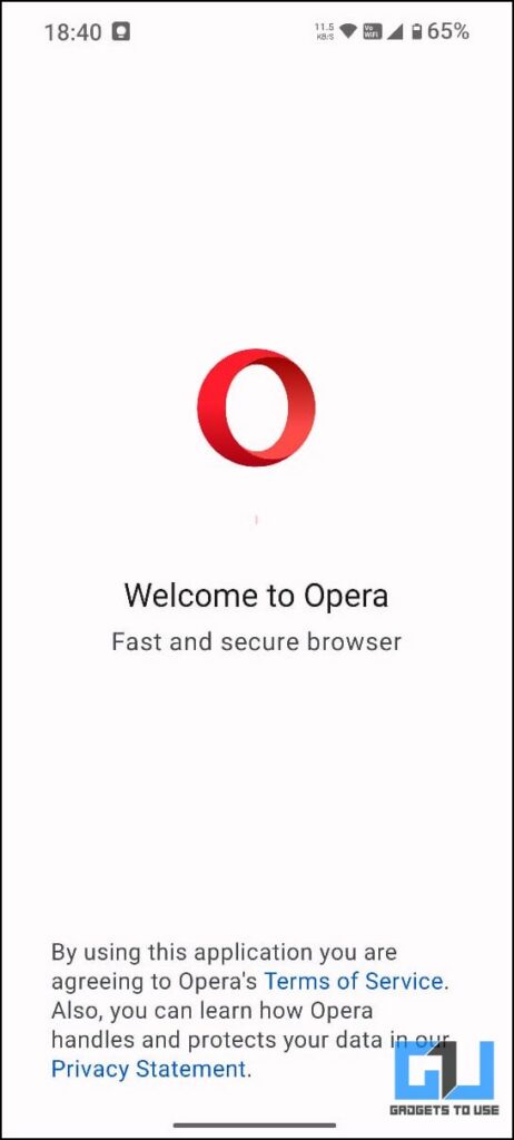 Opera 브라우저에는 기능 중 Aria AI, VPN 및 광고 차단기가 설치되어 있습니다.