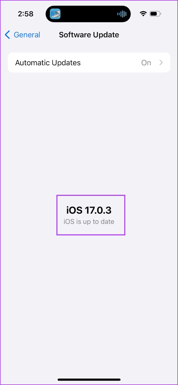 iOS 17로 업데이트됨