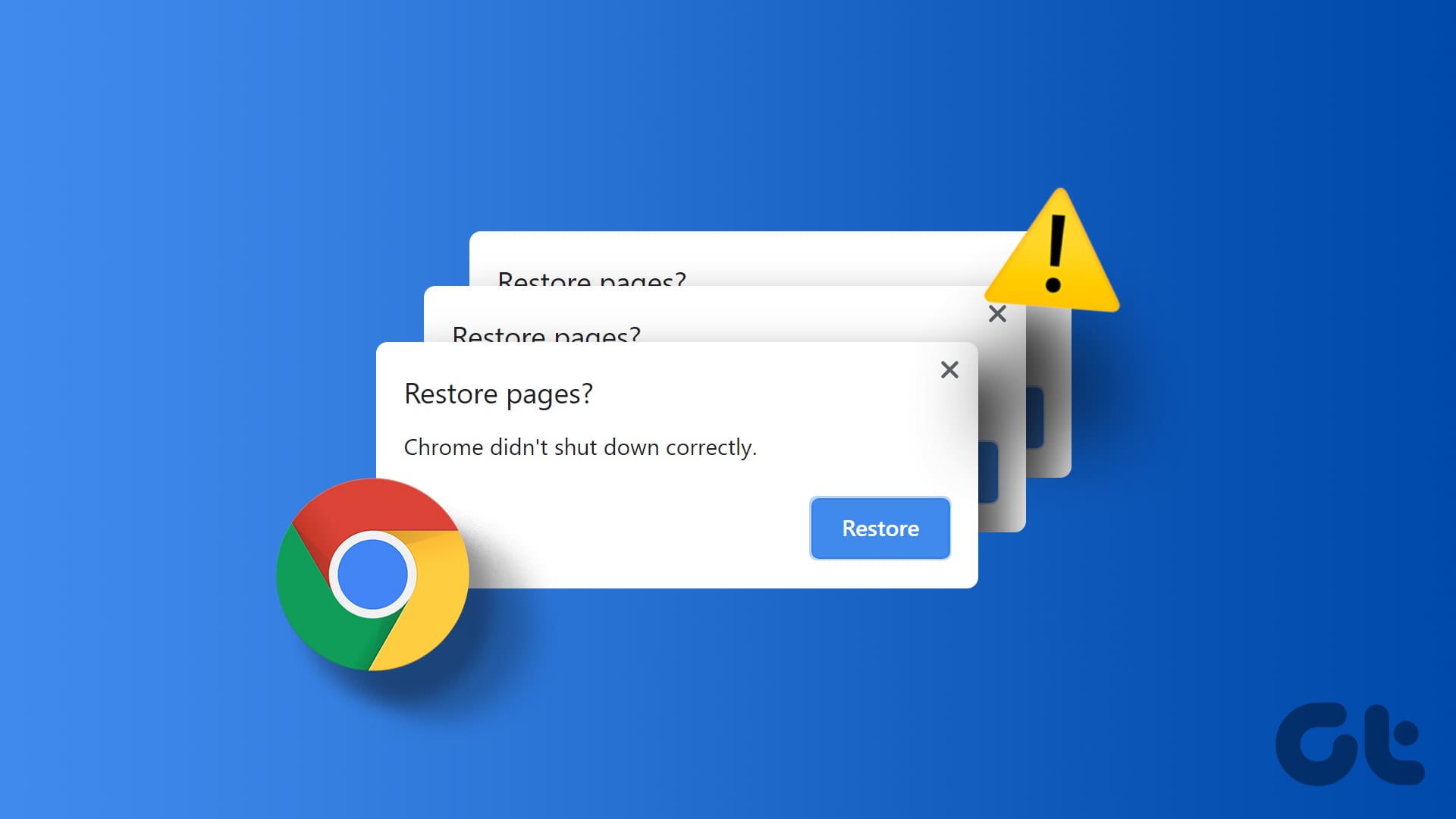 You are currently viewing “Chrome이 올바르게 종료되지 않았습니다” 메시지를 제거하는 6가지 방법
