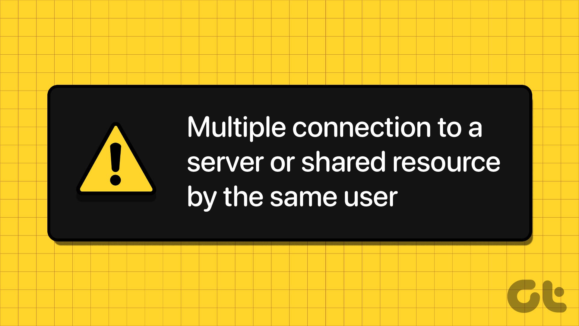 You are currently viewing 동일한 사용자가 서버 또는 공유 리소스에 대한 다중 연결을 수정하는 6가지 방법