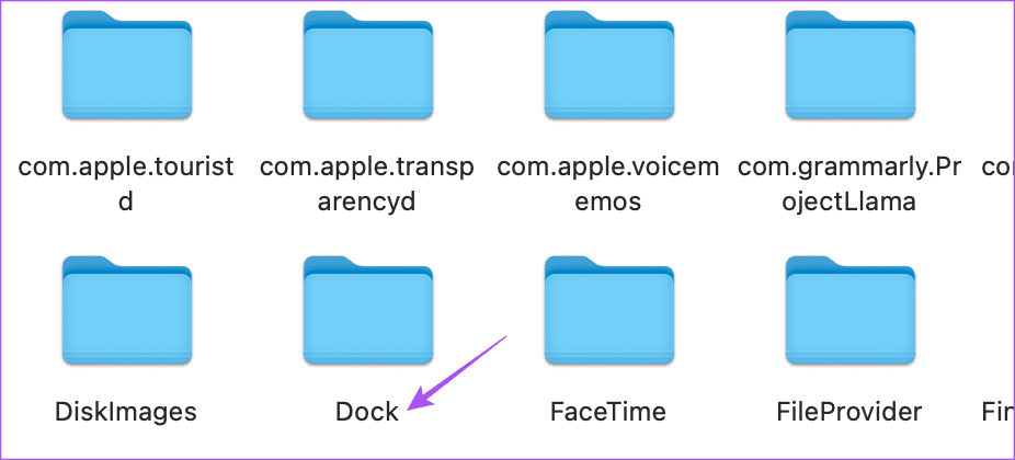 Dock 응용 프로그램 폴더 라이브러리 Mac