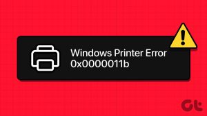 Read more about the article Windows 프린터 오류 0x0000011b를 수정하는 방법